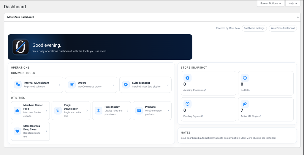 Most Zero Plugin Suite