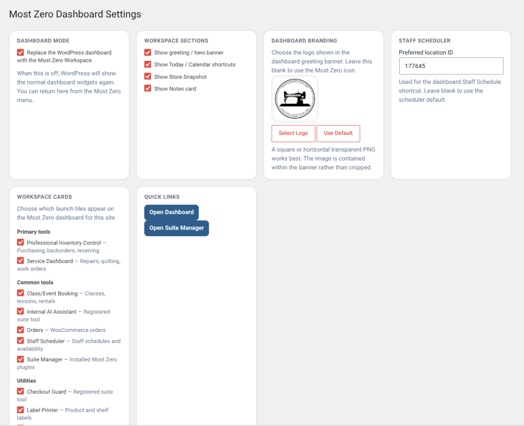 Most Zero Plugin Suite